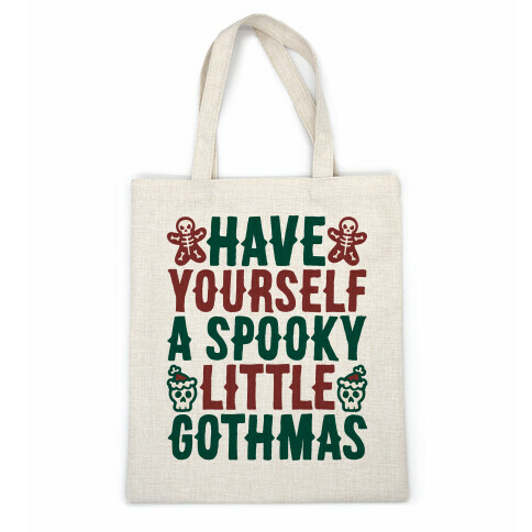 Have Yourself A Spooky Little Gothmas Parody Casual Tote