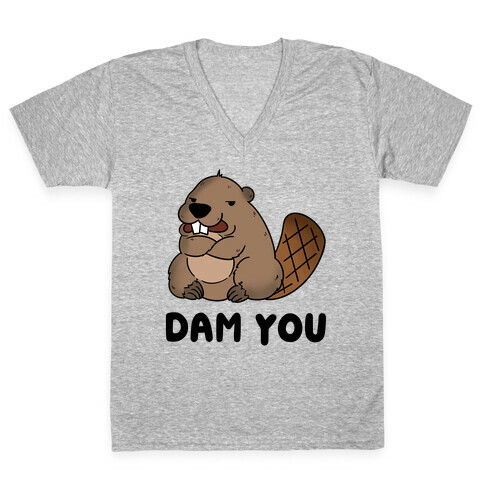 Dam You V-Neck Tee Shirt