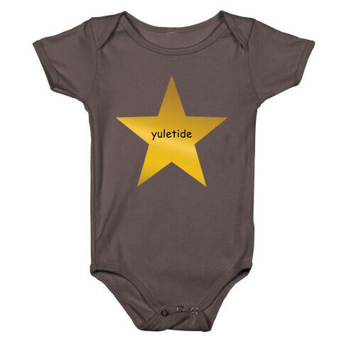 yuletide star Baby One-Piece