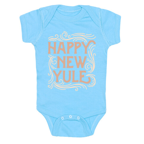 Happy New Yule Baby One-Piece