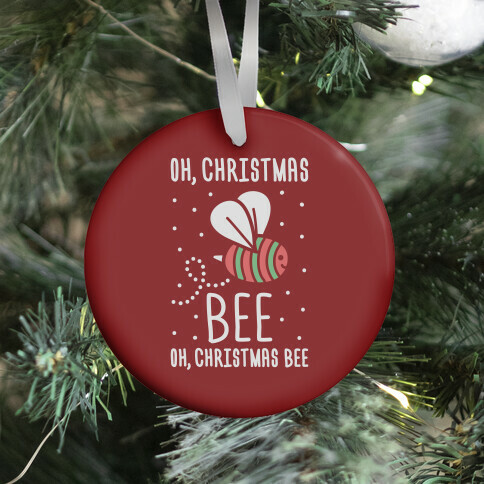 Oh, Christmas Bee Ornament