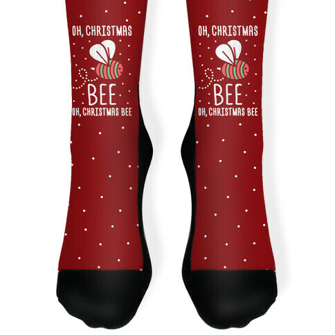 Oh, Christmas Bee Sock