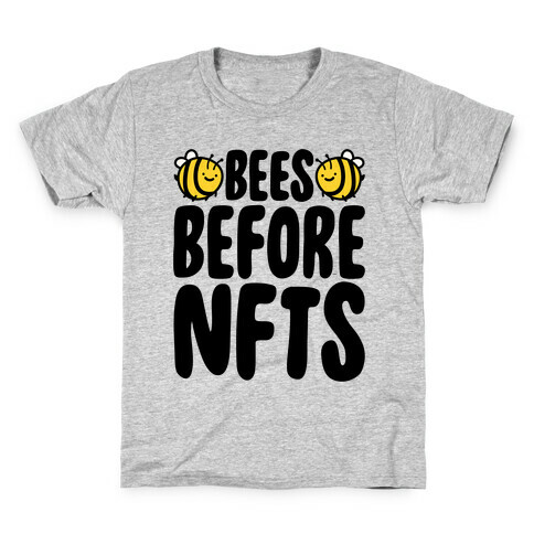 Bees Before NFTS Kids T-Shirt