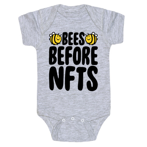 Bees Before NFTS Baby One-Piece