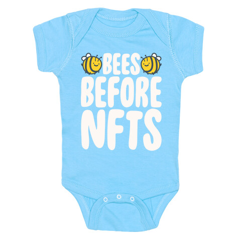 Bees Before NFTS Baby One-Piece