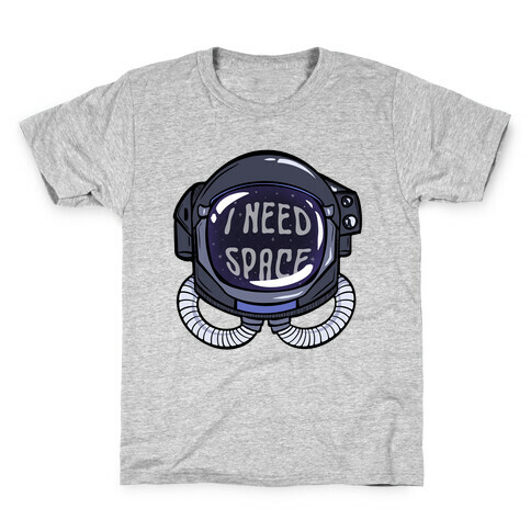 I Need Space Astro Head Kids T-Shirt