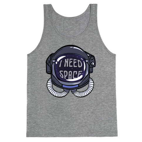 I Need Space Astro Head Tank Top