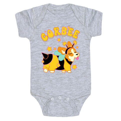 Corbee Corgi in a Bee Costume Baby One-Piece