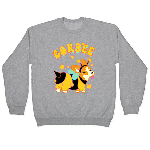 Corbee Corgi in a Bee Costume Pullover