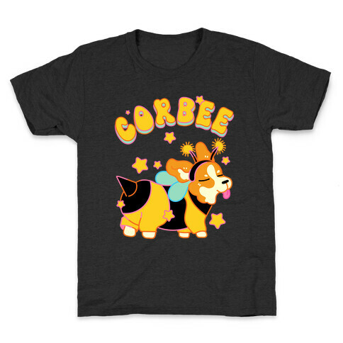 Corbee Corgi in a Bee Costume Kids T-Shirt