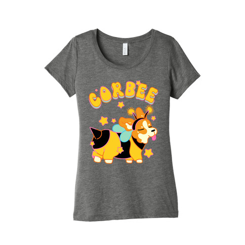 Corbee Corgi in a Bee Costume Womens T-Shirt