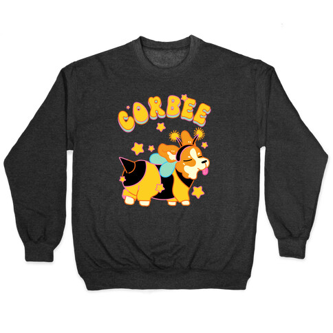 Corbee Corgi in a Bee Costume Pullover