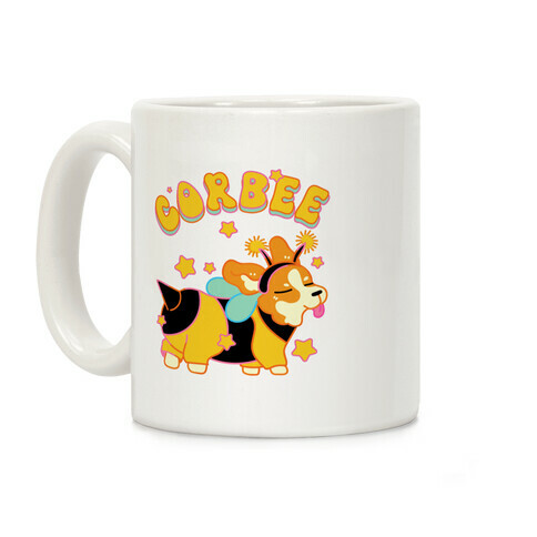 Corbee Corgi in a Bee Costume Coffee Mug