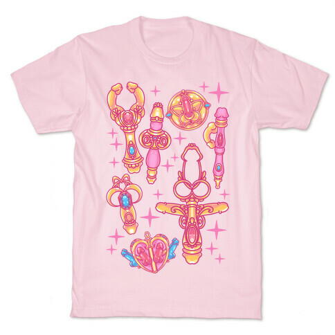 Magical Girl Peens Pattern T-Shirt