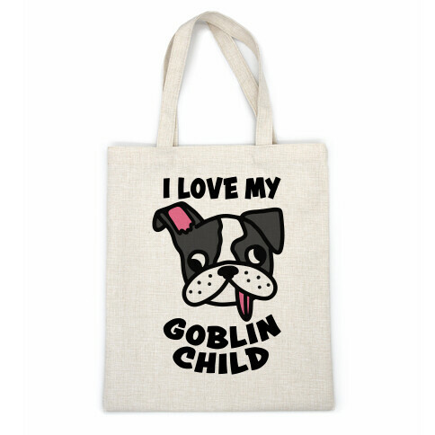 I Love My Goblin Child Casual Tote