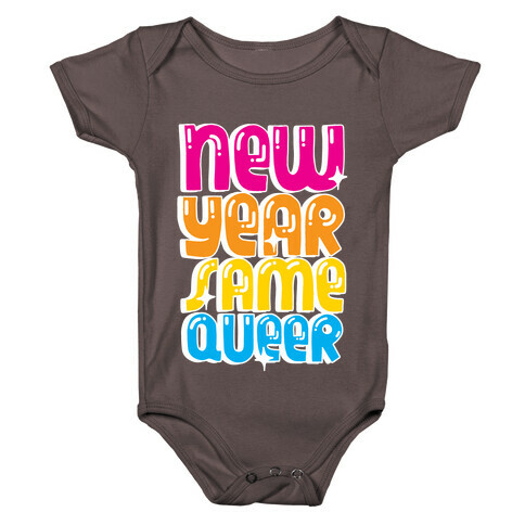 New Year Same Queer Baby One-Piece