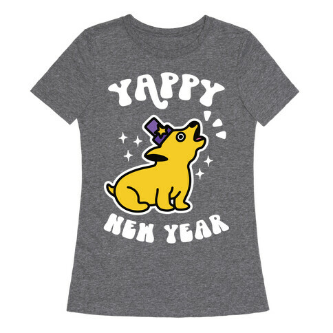 Yappy New Year Womens T-Shirt