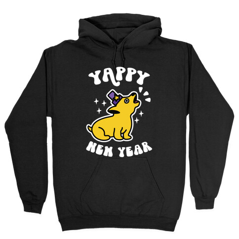 Yappy New Year Hooded Sweatshirt
