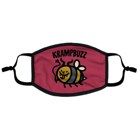 Krampbuzz Parody Flat Face Mask