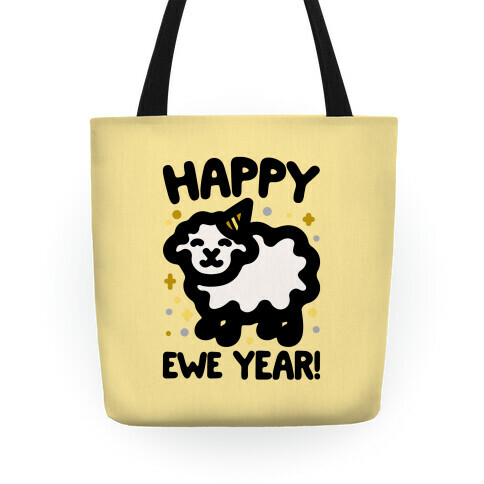 Happy Ewe Year Tote