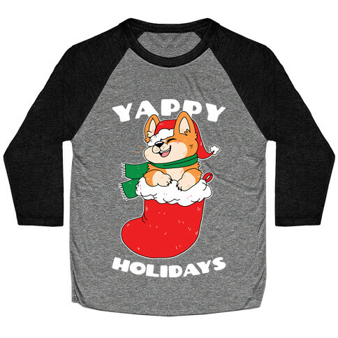 Yappy Holidays Baseball Tee