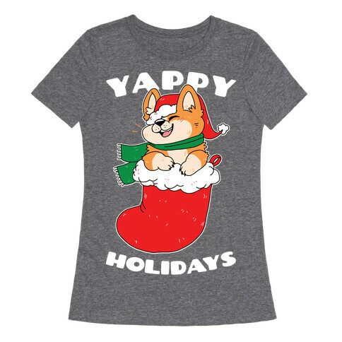 Yappy Holidays Womens T-Shirt