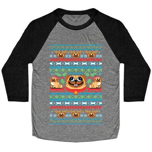 Pugly Sweater Baseball Tee