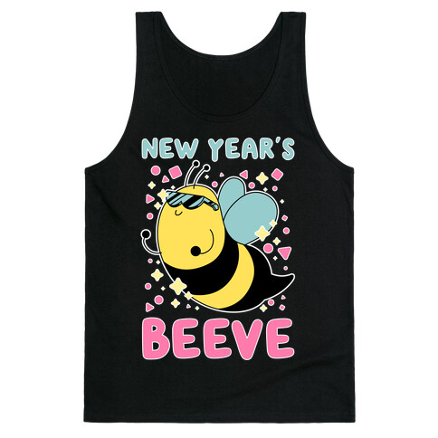 New Year's Beeve (New Year's Party Bee) Tank Top