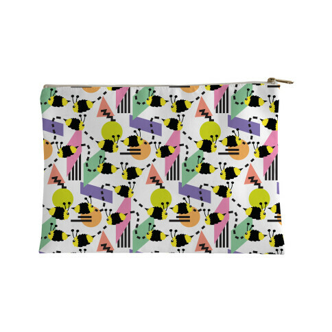 Bee Rad Pattern Accessory Bag