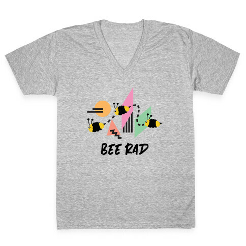 Bee Rad V-Neck Tee Shirt