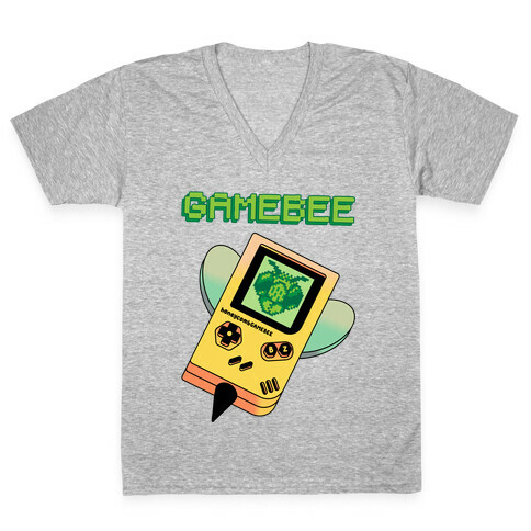 GameBee Handheld Buzzing Gaming Device V-Neck Tee Shirt