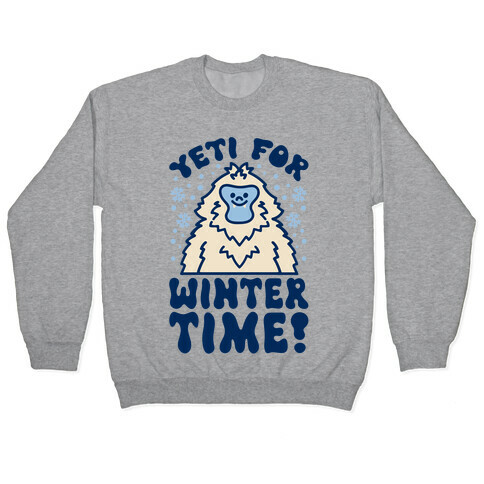 Yeti For Winter Time Pullover