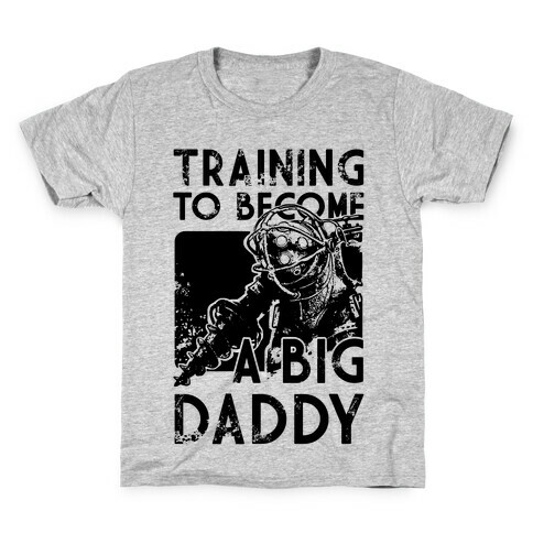 Training To Become A Big Daddy Kids T-Shirt