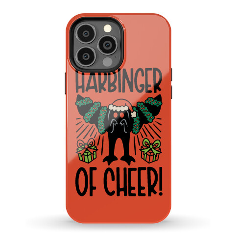 Harbinger of Cheer Mothman Parody Phone Case