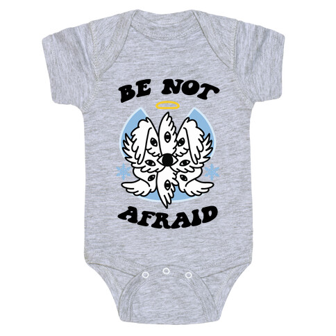 Be Not Afraid (Snow Angel) Baby One-Piece