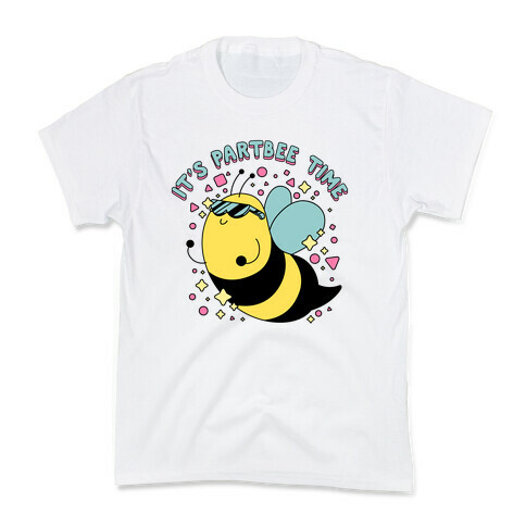 It's Partbee Time Kids T-Shirt