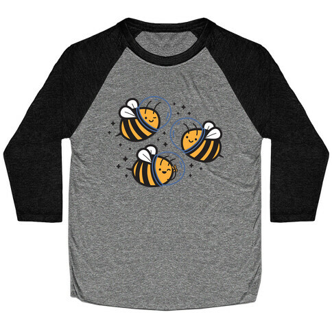 Space Bees Baseball Tee