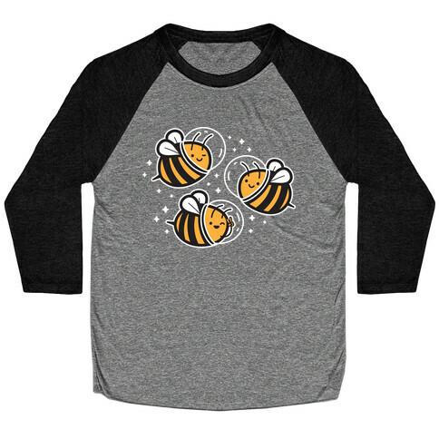 Space Bees Baseball Tee