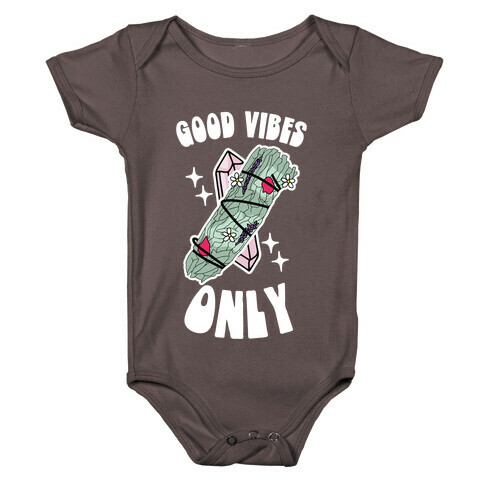 Good Vibes Only (Smudge Stick) Baby One-Piece