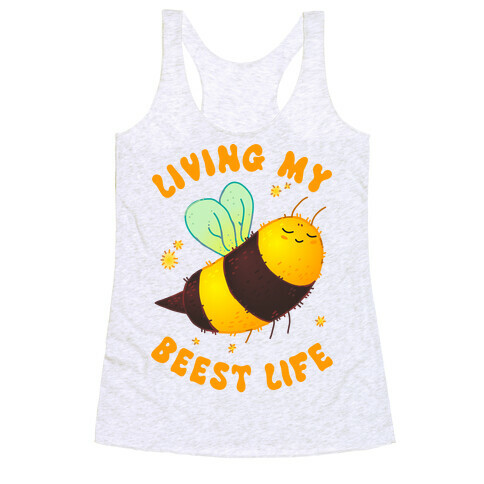 Living My Beest Life Racerback Tank Top