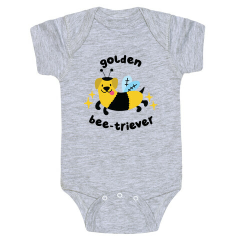 Golden Bee-Triever Baby One-Piece