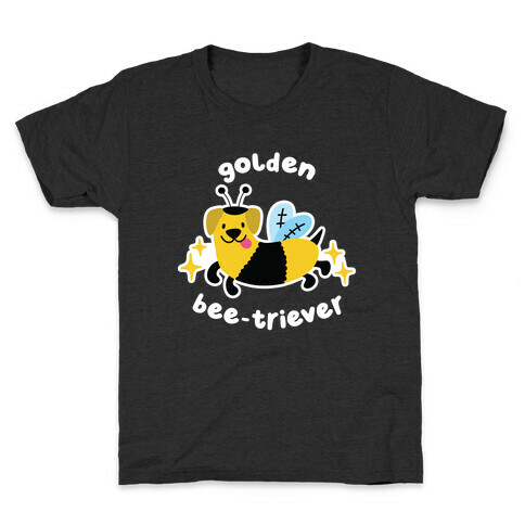 Golden Bee-Triever Kids T-Shirt