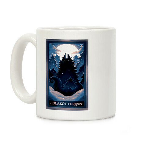 Yule Cat Tarot Card Jlaktturinn Coffee Mug