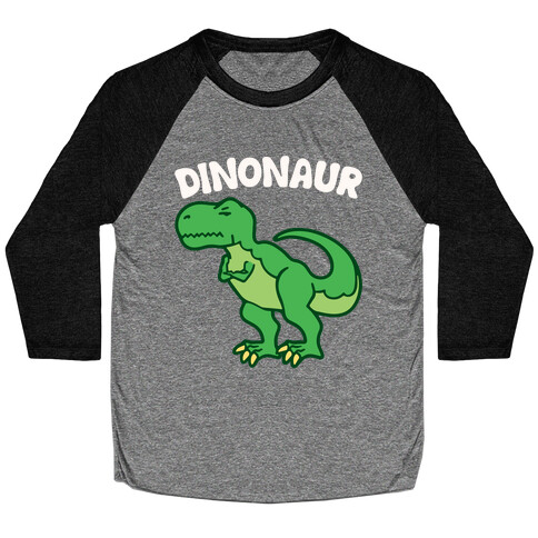 Dinonaur Baseball Tee