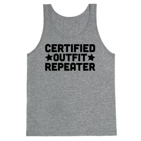 Certified Outfit Repeater Tank Top