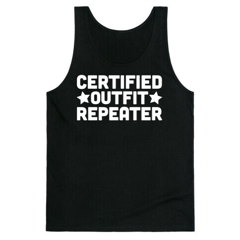 Certified Outfit Repeater Tank Top