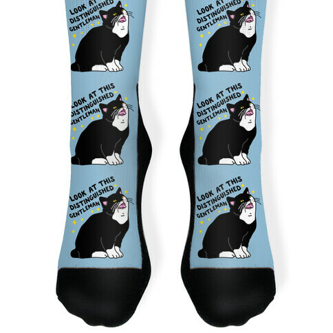 Tuxedo Cat, Crew Socks