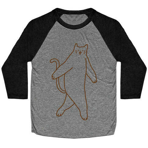 Cryptid Cat Baseball Tee