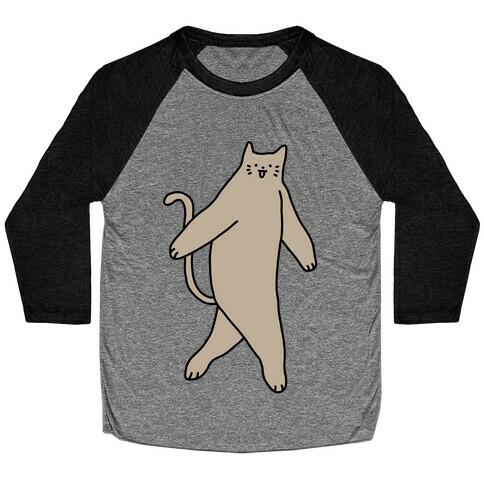 Cryptid Cat Baseball Tee