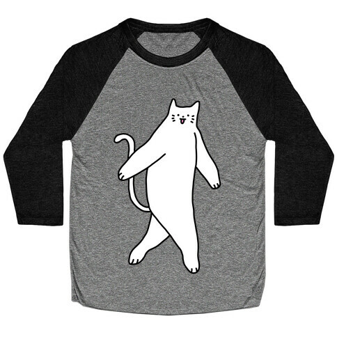 Cryptid Cat Baseball Tee